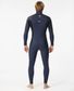 Rip Curl Dawn Patrol Chest Zip Steamer 3/2 - Dark Navy