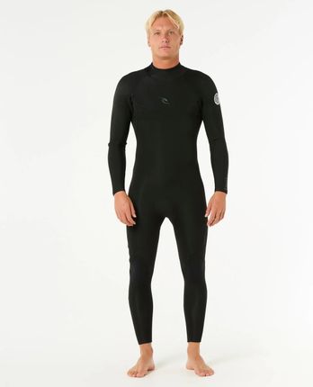 Rip Curl Dawn Patrol E5 3/2- Back Zip - Black