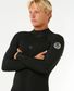 Rip Curl Dawn Patrol E5 3/2- Back Zip - Black