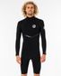 Rip Curl E-Bomb Zip Free Long Sleeve Springsuit  2/2 mm  - Black