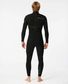 Rip Curl E-Bomb E7 Back Zip Steamer 3/2 - Black