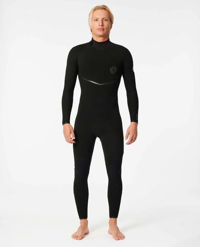 Rip Curl E-Bomb E7 Back Zip Steamer 3/2 - Black