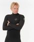 Rip Curl E-Bomb E7 Zip Free Steamer 3/2 - Black