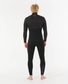 Rip Curl E-Bomb E7 Zip Free Steamer 3/2 - Black
