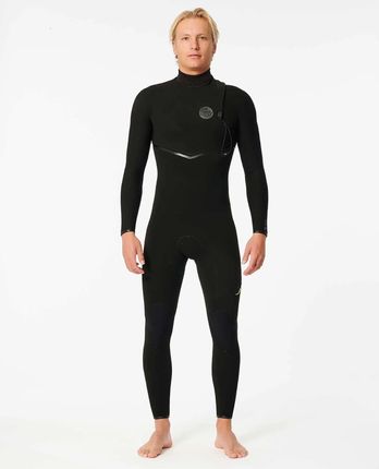 Rip Curl E-Bomb E7 Zip Free Steamer 3/2 - Black