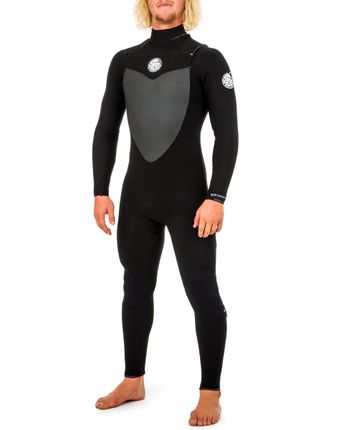 Rip Curl Flash Bomb 3/2 Chest Zip - Black