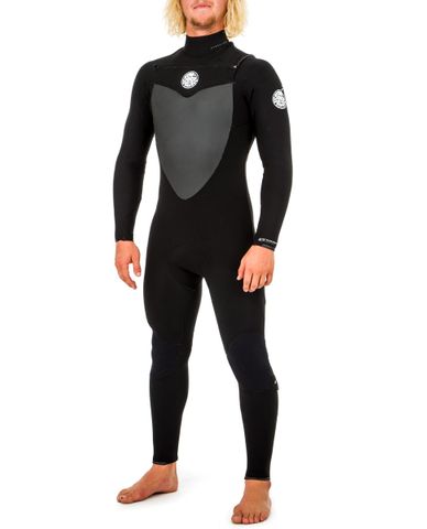 Rip Curl Flash Bomb 3/2 Chest Zip - Black
