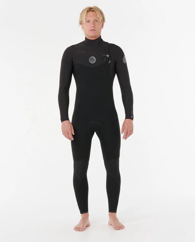 Rip Curl Flashbomb 4/3 Chest Zip Fullsuit Wetsuit - Black