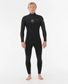 Rip Curl Flashbomb 4/3 Chest Zip Fullsuit Wetsuit - Black