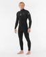 Rip Curl Flashbomb 4/3 Chest Zip Fullsuit Wetsuit - Black