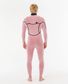 Rip Curl Flashbomb 4/3 Chest Zip Fullsuit Wetsuit - Black