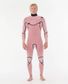 Rip Curl Flashbomb 4/3 Chest Zip Fullsuit Wetsuit - Black