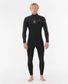 Rip Curl Flash Bomb - E7 - 3/2 - Chest Zip - Black