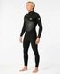 Rip Curl Flashbomb E7 Chest Zip Steamer 4/3 - Black