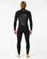 Rip Curl Flashbomb E7 Chest Zip Steamer 4/3 - Black