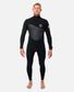 Rip Curl Flashbomb Heatseeker Zip Free 3/2mm - Black