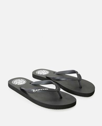 Rip Curl Icons of Surf Bloom Flip Flops - Black/White