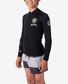 Rip Curl Junior Dawn Patrol Long Sleeve Jacket - Black