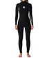 Rip Curl Ladies Dawn Patrol 4/3 Chest Zip - Black/White