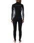 Rip Curl Ladies Dawn Patrol 4/3 Chest Zip - Black/White