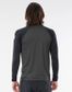 Rip Curl Shockwave Long Sleeve UV Tee - Black Marle