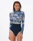 Rip Curl Surf UPF Back Zip Surf Suit - Treehouse