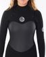 Rip Curl Woman's Flashbomb 4/3mm Chest Zip - Black