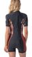 Rip Curl Womens Dawn Patrol 2/2mm Short Sleeve Spring Suit - Rust