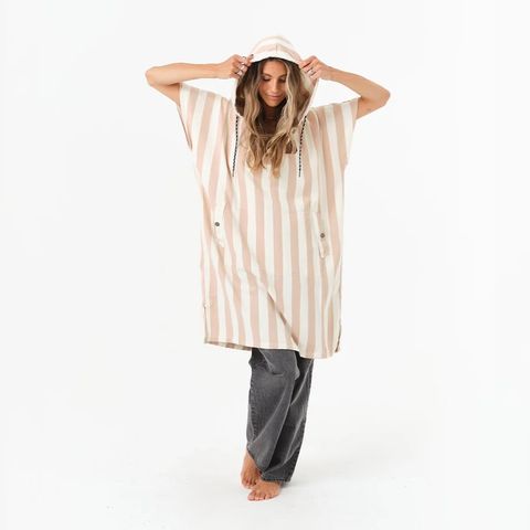 Slowtide Cabana Turkish Poncho - Dust