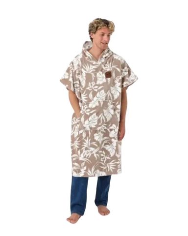 Slowtide Everyday Fleece Poncho - Courtyard