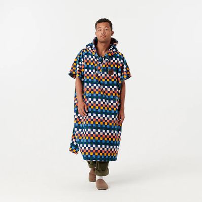 Slowtide Sundown Extra-Warm Poncho - Deep Pacific