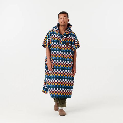 Slowtide Sundown Extra-Warm Poncho - Deep Pacific