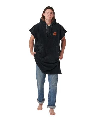 Slowtide - The Digs Extra-Warm Poncho - Black