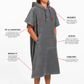 Slowtide The Digs Extra-Warm Poncho - Heather Grey