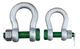 SAFETY BOW SHACKLES GREEN