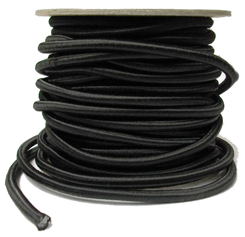 SHOCKCORD 3MM - SOLID BLACK