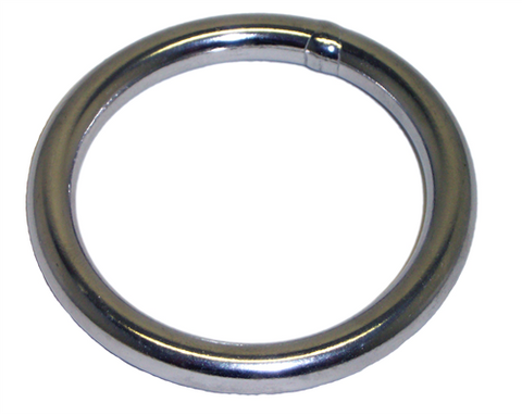ROUND RING 6MM SS304 IW : 40MM