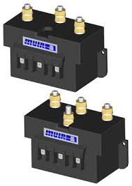 SOLENOID BOX - DUAL 12VDC 2P/4 POLE
