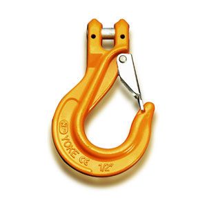 GR8 10MM CLEVIS SLING HOOK WITH LATCH