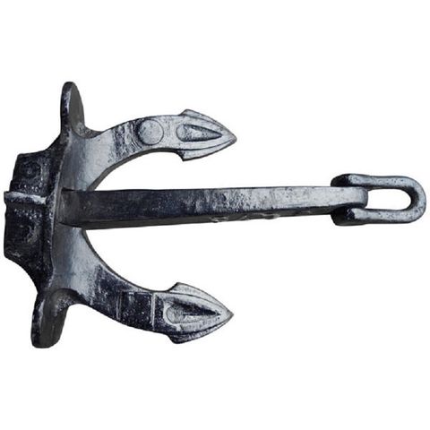 180 KG GALVANISED HALL STOCKLESS ANCHOR