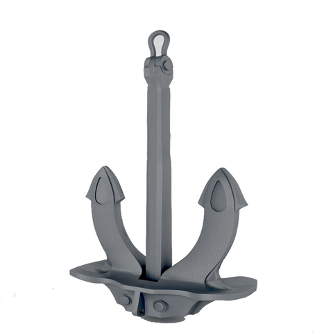 120 KG GALVANISED HALL STOCKLESS ANCHOR