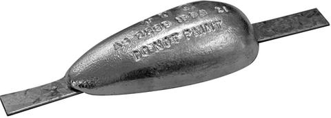 ANODE TEARDROP 180X75X30 2.2KG W/STRAP