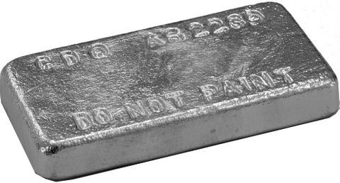 ANODE HULL BLOCK 150X75X25 2KG N/STRAP