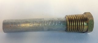 ANODE ENGINE 50MM X 12MM THREAD 3/8" BSP