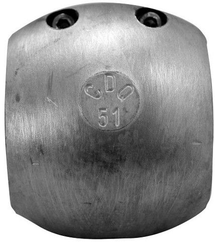 SHAFT ANODE 2" (51MM) X 1.3KG