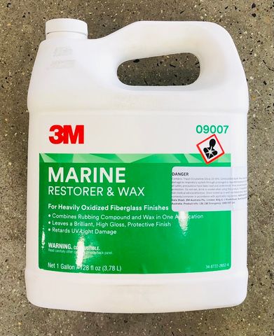 3M FIBREGLASS RESTORER/WAX 3.78LTR