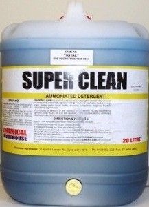 SUPERCLEAN (AMMONIATED DETERGENT) 20LTR