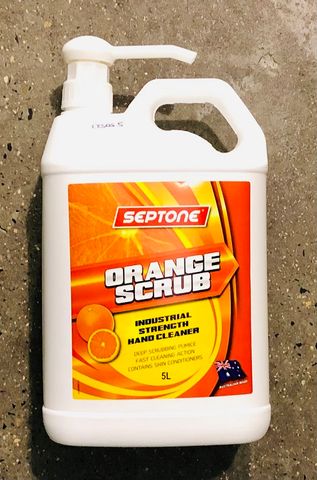 ORANGE SCRUB 5.0 LTR PUMP PACK