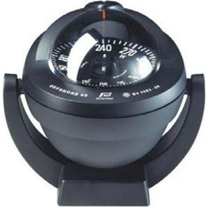 OFFSHORE 95 COMPASS - BLACK, BRACKET