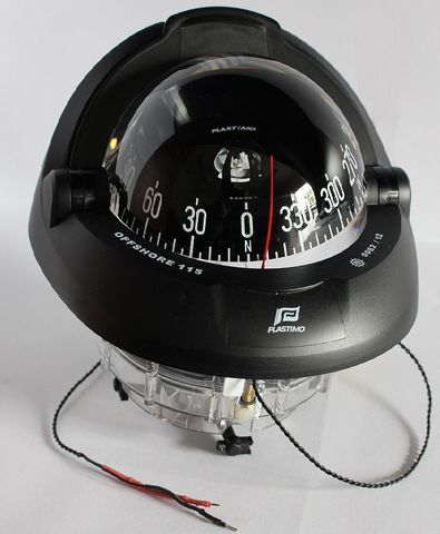 OFFSHORE 115 COMPASS - BLACK